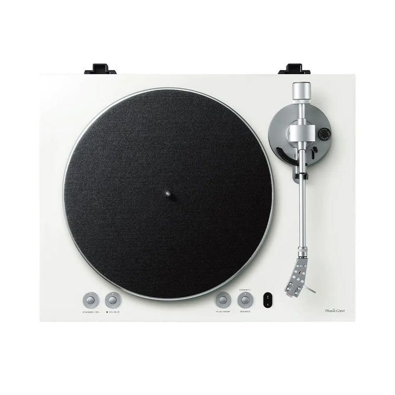 Yamaha MusicCast VINYL 500 Wireless Wifi Turntable TTN503 White - Ex Display Clearance White