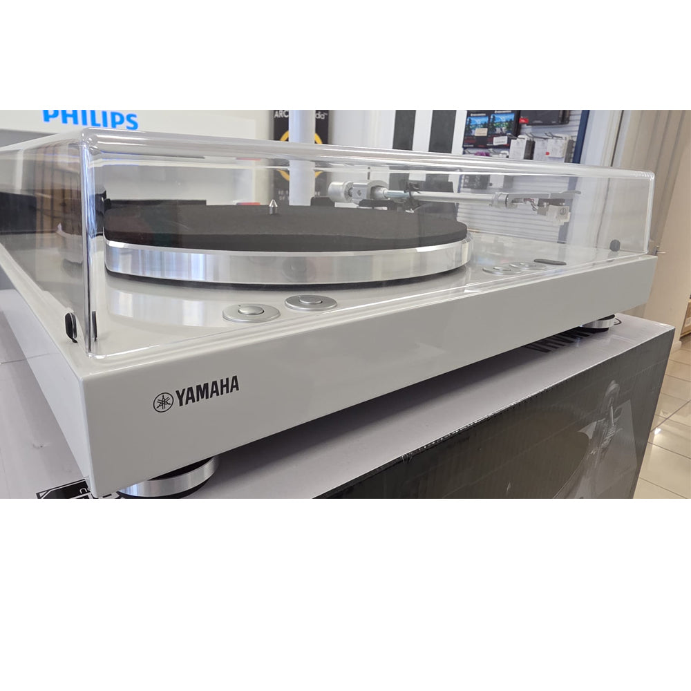 Yamaha MusicCast VINYL 500 Wireless Wifi Turntable TTN503 White - Ex Display Clearance White