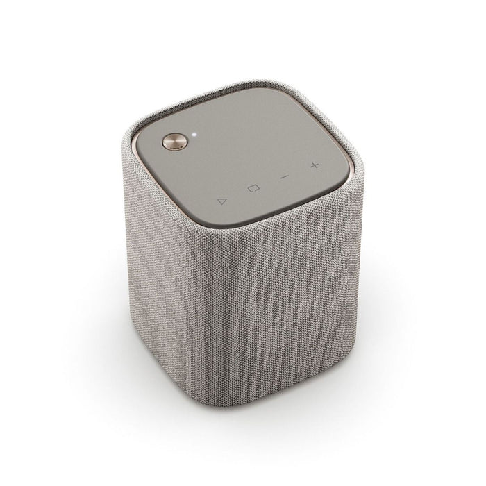 Yamaha WS-B1A Wireless Bluetooth Speaker Light Grey And CC-T1A  Charging Cradle Package