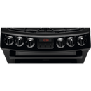 Zanussi ZCG43250BA Gas Cooker with Double Oven Black Black