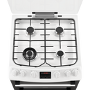 Zanussi ZCG43250WA Gas Cooker with Double Oven White White