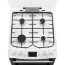 Zanussi ZCG43250WA Gas Cooker with Double Oven White White
