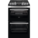 Zanussi ZCG43250XA Gas Cooker with Double Oven Stainless Steel Stainless Steel