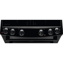 Zanussi ZCI66080BA Induction Electric Cooker with Double Oven