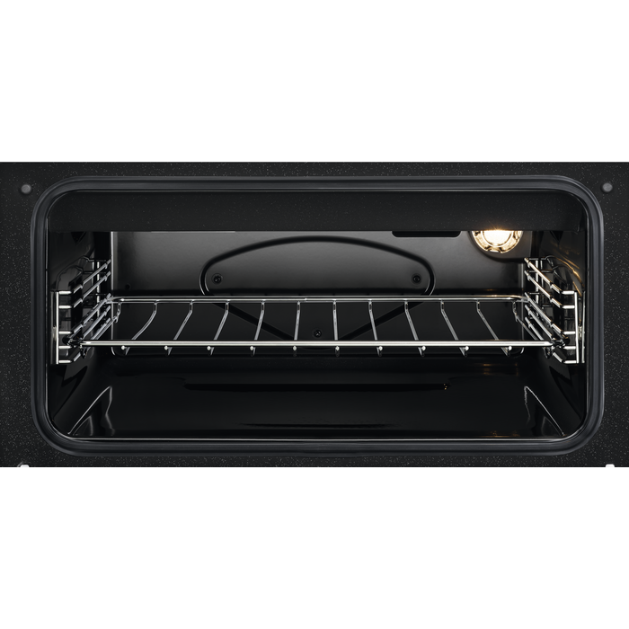 Zanussi ZCI66080BA Induction Electric Cooker with Double Oven