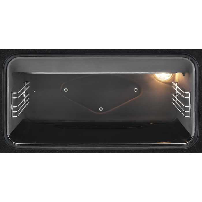 Zanussi ZCI66280BA Electric Cooker with Induction Hob Black Black