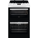 Zanussi ZCV46250WA 55cm Electric Cooker with Ceramic Hob White White