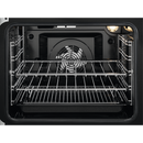 Zanussi ZCV66050BA Ceramic Electric Cooker with Double Oven Black Black