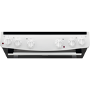 Zanussi ZCV66050WA Ceramic Electric Cooker with Double Oven White White