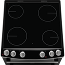 Zanussi ZCV66050XA Ceramic Electric Cooker with Double Oven Stainless Steel Stainless Steel