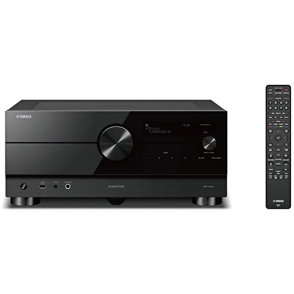 Yamaha RX-A4A A4A - 7.2 ch AVENTAGE AV Receiver with SURROUND:AI HDMI 7-in3-out the latest QCS407- Black