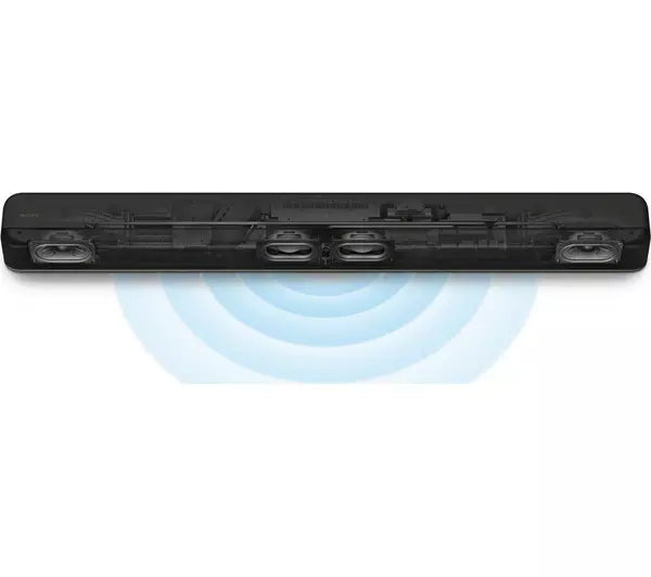 Sony HTX8500 2.1 single sound bar with Dolby Atmos and built in subwoofer Black