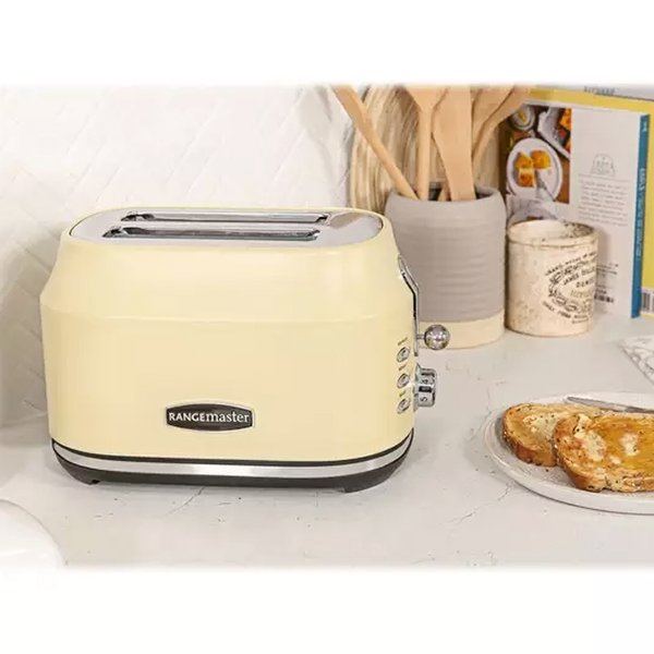 Rangemaster RMCL2S201CM Classic 2 Slice Toaster - Cream