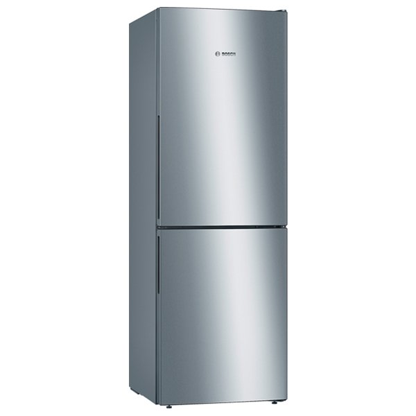 Bosch KGV33VLEAG Serie 4 Free-standing fridge-freezer with freezer at bottom 176 x 60 cm Inox-look