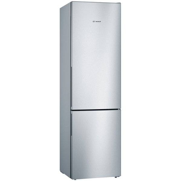 Bosch KGV39VLEAG Serie 4 Free-standing fridge-freezer with freezer at bottom 201 x 60 cm Inox-look