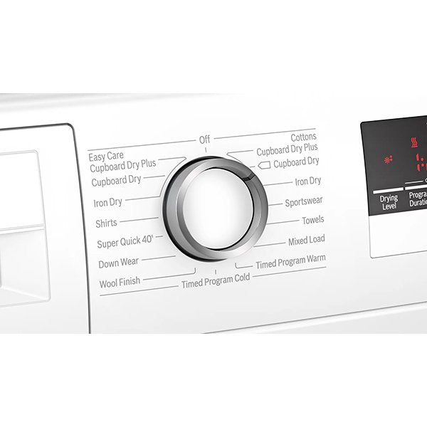 Bosch WTH85222GB 8kg Heat Pump Tumble Dryer - White