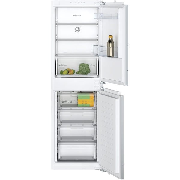 Bosch KIN85NFF0G Serie 2 Built-in fridge-freezer with freezer at bottom 177.2 x 54.1 cm flat hinge