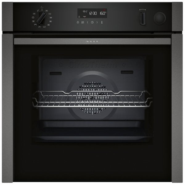 Neff B3AVH4HG0B N 50 Built-in oven with added steam function 60 x 60 cm Graphite-Grey