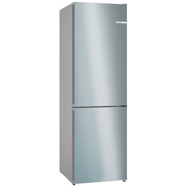 Bosch KGN362IDFG Serie 4 Free-standing fridge-freezer with freezer at bottom 186 x 60 cm Inox-easyclean