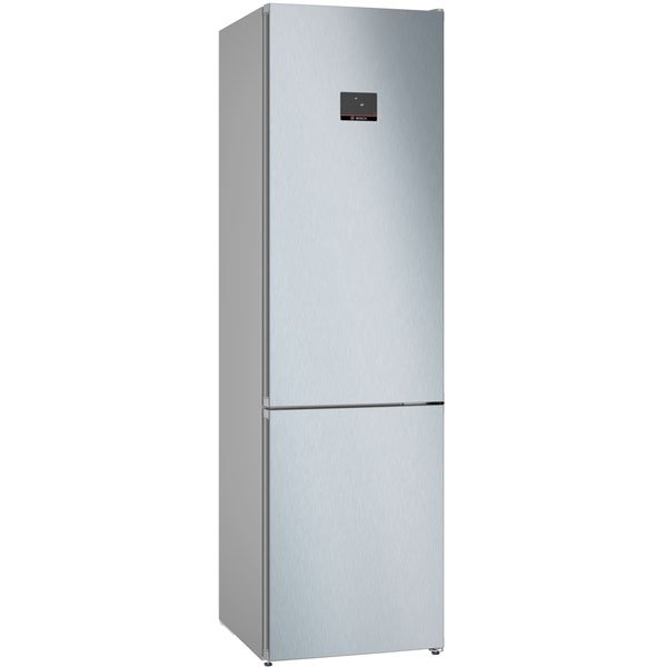 Bosch KGN397LDFG Serie 4  Free-standing fridge-freezer with freezer at bottom 203 x 60 cm Inox-look