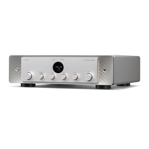 Marantz MODEL 40n Integrated Stereo Amplifier with Streaming Built In Silver Gold