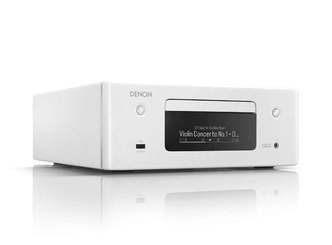 Denon CEOL N10 RCDN10 HiFi Network CD Receiver White with HEOS Built-in