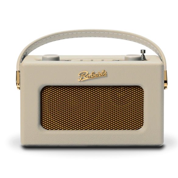 Roberts Revival Uno BT DAB DAB+ FM Radio with 2 alarms and line out in Pastel Cream Bluetooth