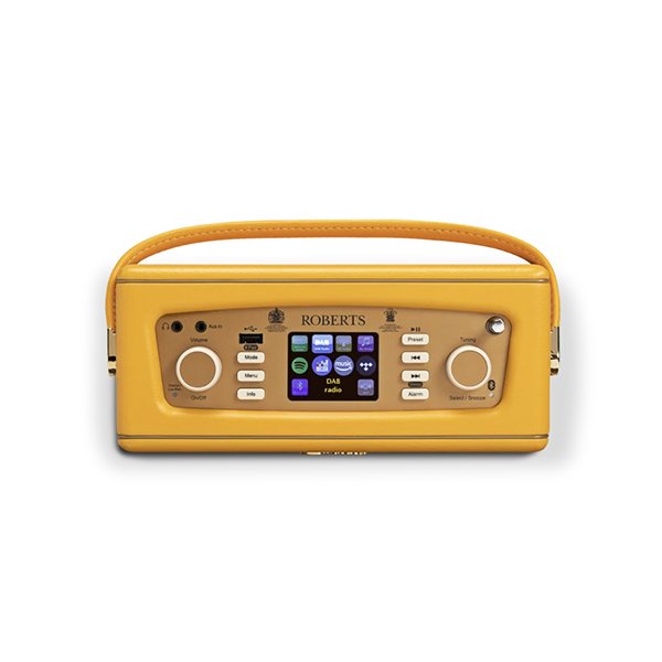 Roberts Revival iStream 3L DAB+ FM Bluetooth Internet Smart Radio works with Amazon Alexa in Sunburst Yellow