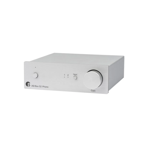 Project AD Box S2 Phono A/D converter for line & Phono with USB and analogue output Silver