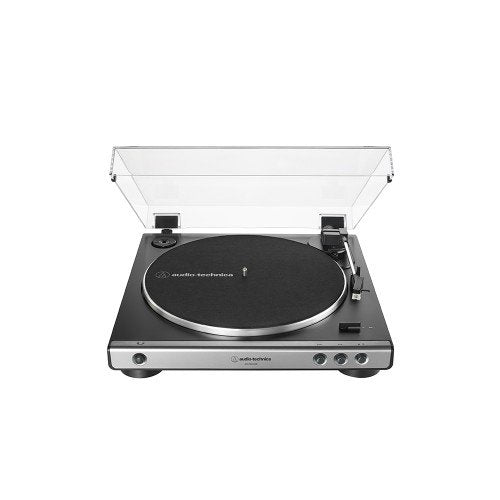 Audio Technica ATLP60XUSB Fully Automatic Belt Drive Turntable Analog USB Side View