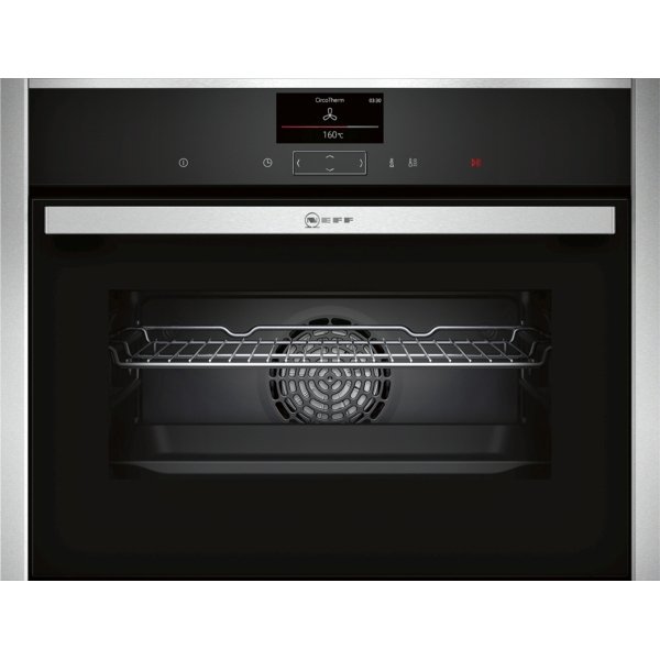 Neff C27CS22H0B N 90  Built-in compact oven 60 x 45 cm Stainless steel