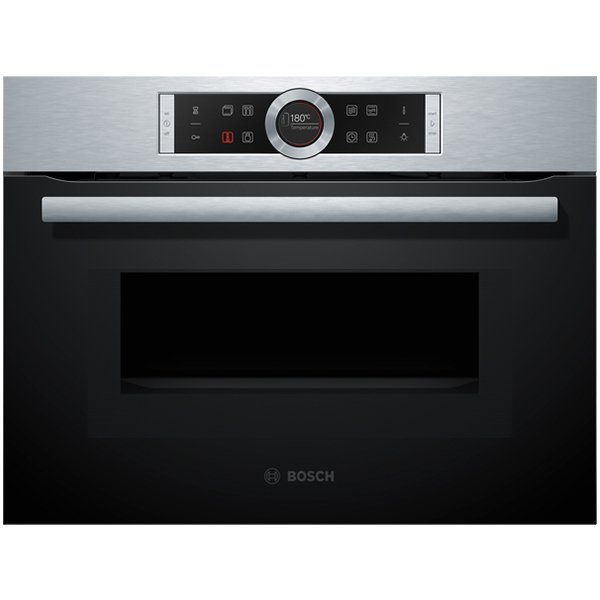Bosch CMG633BS1B Serie 8 Built-in compact oven with microwave function 60 x 45 cm Stainless steel