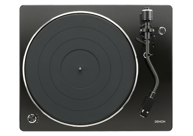 Denon DP450USB Hi-Fi Turntable with original S-Shape tonearm and USB Black