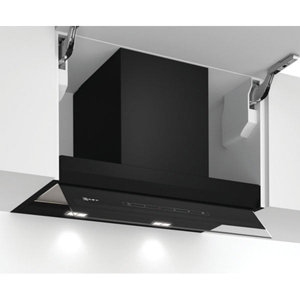 Neff D65XAM2S0B N 70 Integrated Design Hood 60 cm clear glass black printed