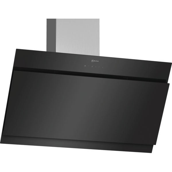Neff D95IHM1S0B N 50 Wall-mounted cooker hood 90 cm clear glass black printed