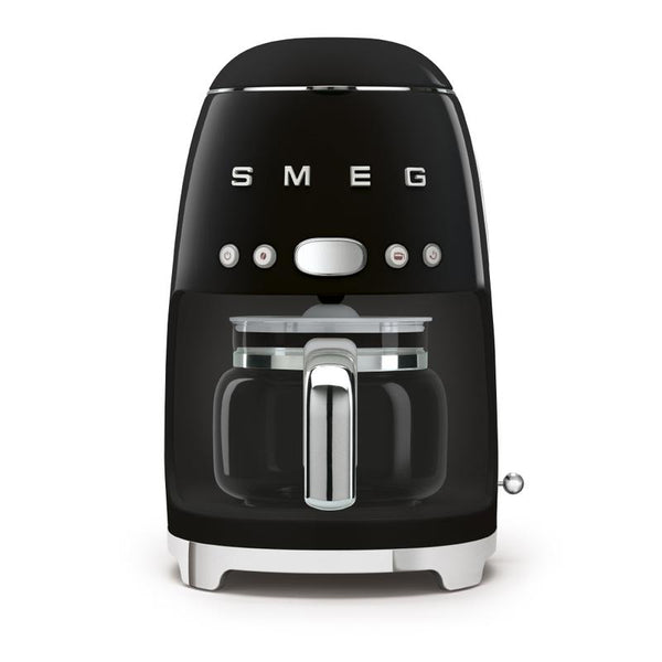 SMEG DCF02BLUK 50s Retro Style Drip Coffee Machine Black