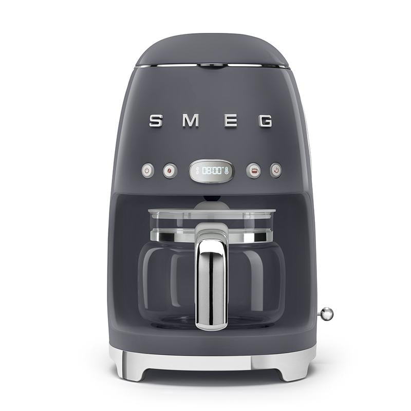 SMEG DCF02GRUK 50s Retro Stye Drip Coffee Machine Slate Grey