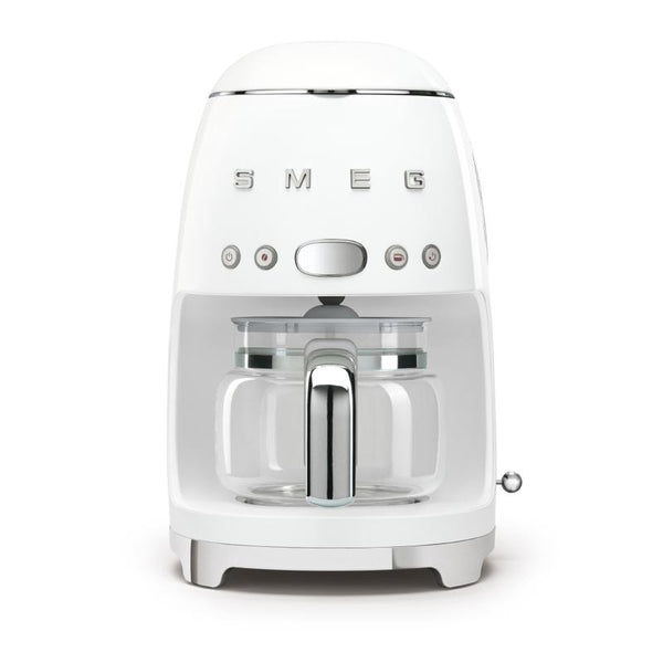 SMEG DCF02WHUK 50s Retro Style Drip Coffee Machine White