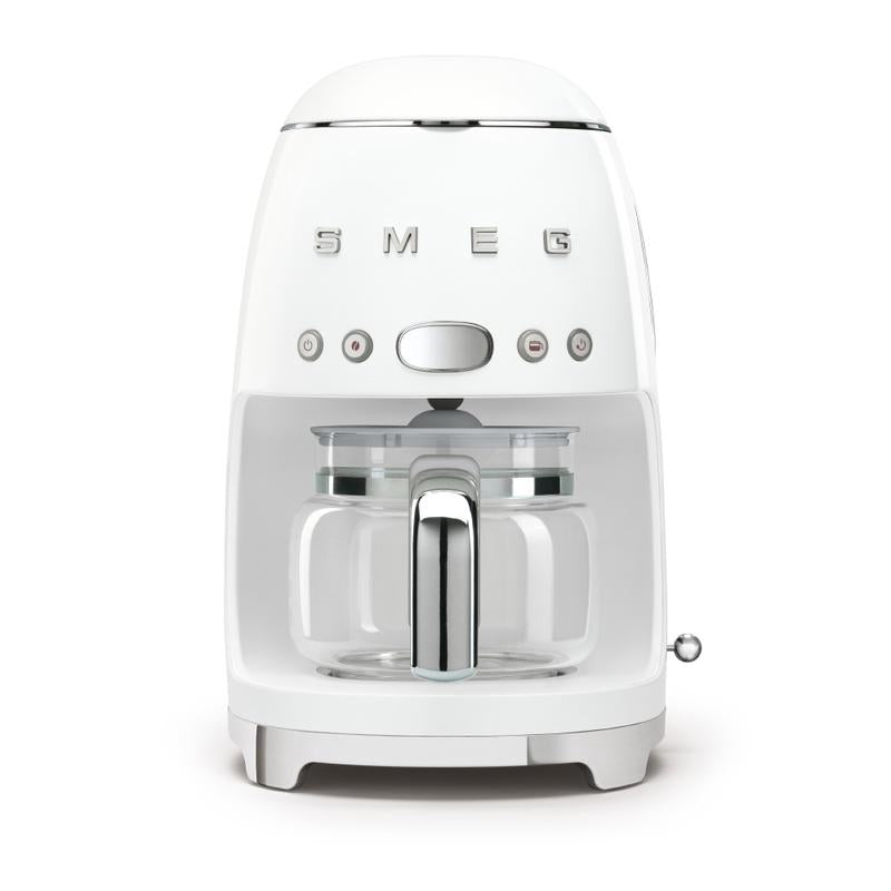 SMEG DCF02WHUK 50s Retro Style Drip Coffee Machine White