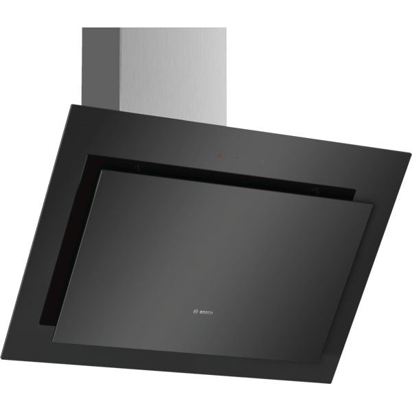 Bosch DWK87CM60B Serie 4 Wall-mounted cooker hood 80 cm clear glass black