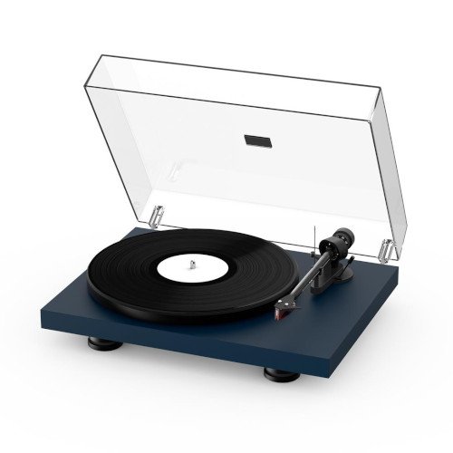 Project Debut Carbon EVO Turntable Satin Steel Blue
