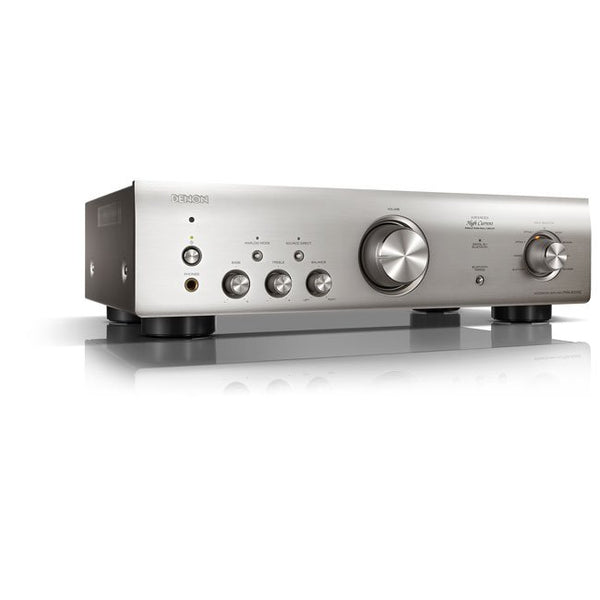 Denon PMA600NE Integrated Amplifier with 70W per Channel and Bluetooth Silver Side