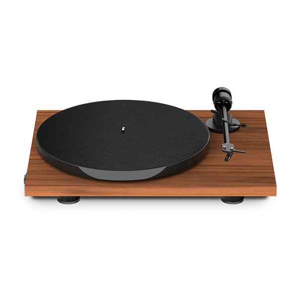 Pro-Ject Audio Systems E1 Plug and Play Turntable with Built in Phono Stage Walnut