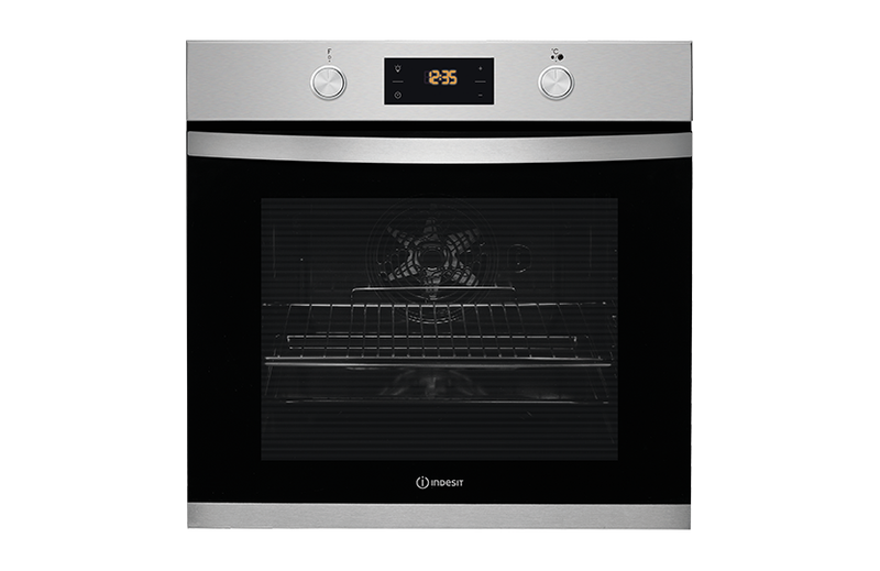 Indesit KFW3841JHIXUK Aria Electric Single Built-in Oven