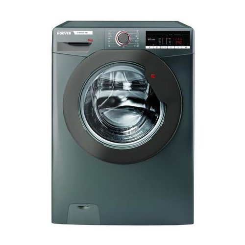 Hoover H3W58TGGE 8kg 1500 spin Washing Machine with NFC Connection Graphite