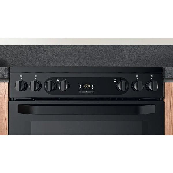 Hotpoint HDM67V92HCB UK Double cooker Black