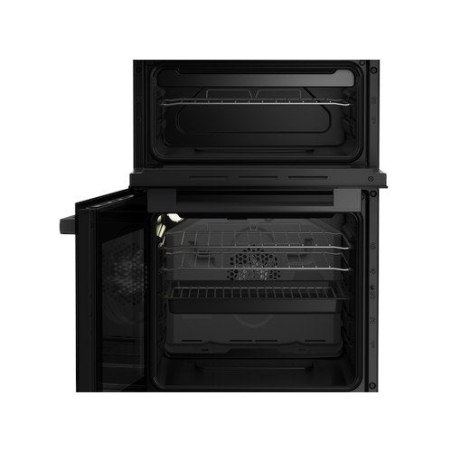 Blomberg HKS951N 50cm Double Oven Electric Cooker with Ceramic Hob Anthracite