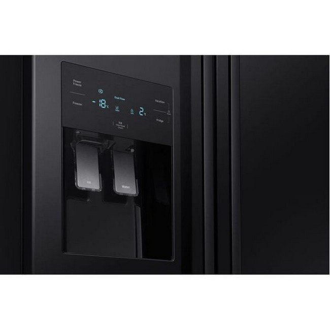 Samsung RS3000 RS50N3513BC American-Style Fridge Freezer - Black -ice despenser