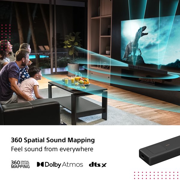 Sony HT-A5000 premium 5.1.2 channel Dolby Atmos Soundbar