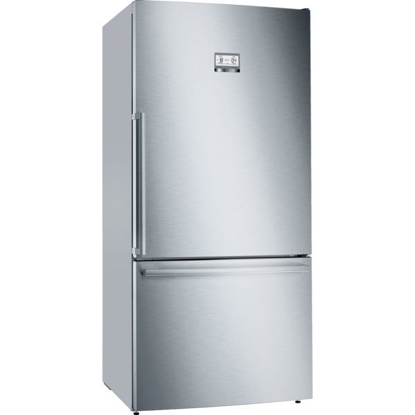 Bosch KGB86AIFP Serie 6 Free-standing fridge-freezer with freezer at bottom 186 x 86 cm Inox-easyclean
